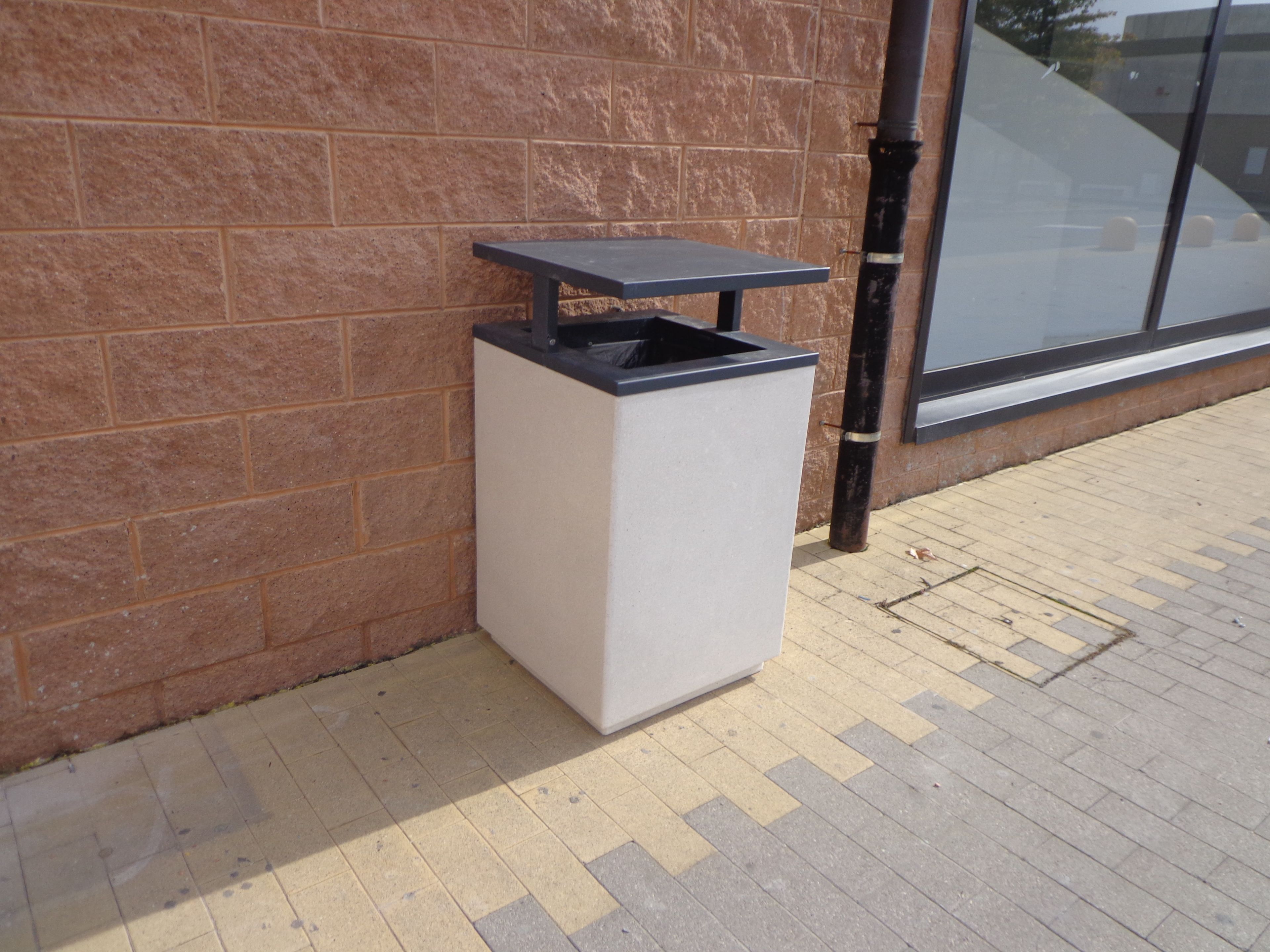 Наружные настенные стойки для мусора Viscio Urban Design SQUARE ARCH-00147313 - Вид №3