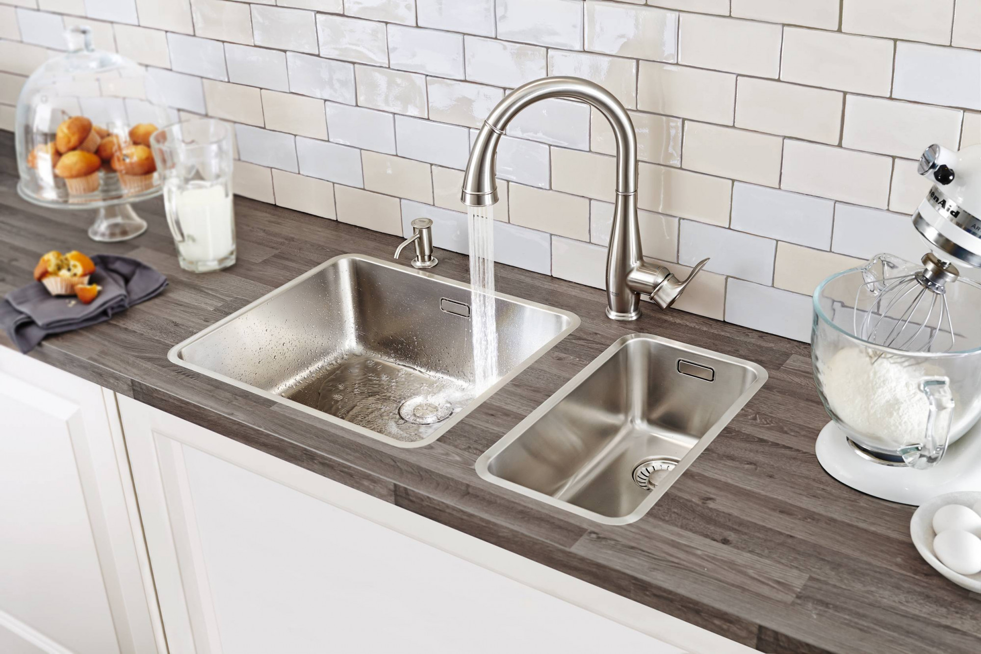 30215DC0 Смеситель для кухни Grohe суперсталь 