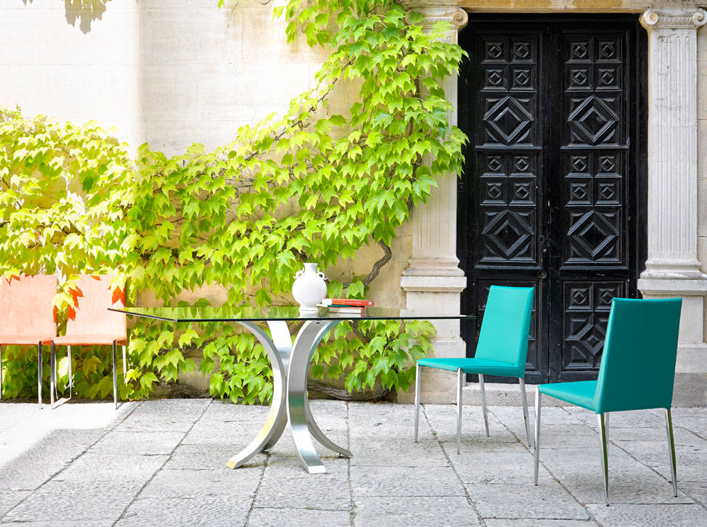 077748 Стол прямоугольный BZ2103 стекло 150x95 Angel Cerda  - Вид №1