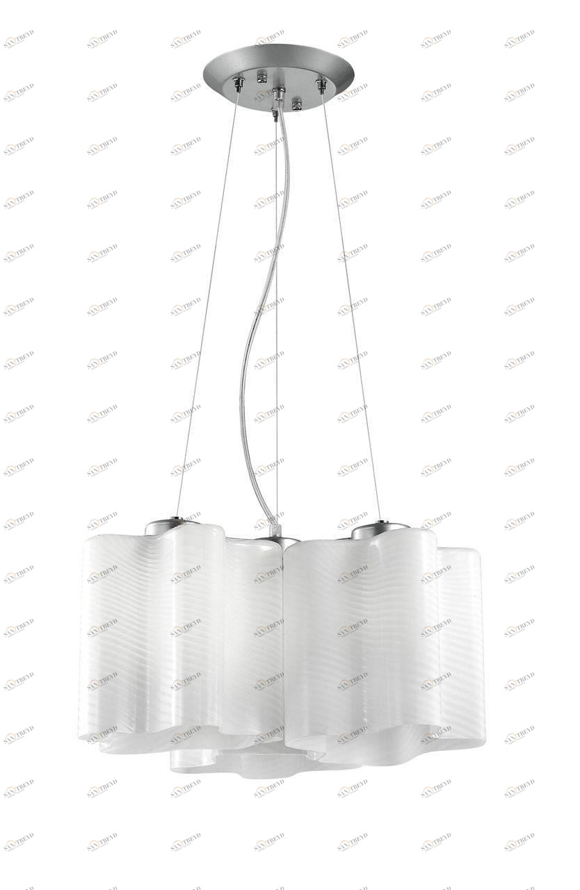 Подвесная люстра ST Luce Onde SL117.503.03 ST LUCE ДИЗАЙНЕРСКИЕ, ONDE 056441 Белый 