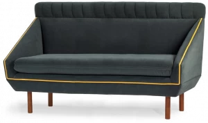 Mambo Unlimited Ideas Диван из ткани с высокой спинкой Agnes