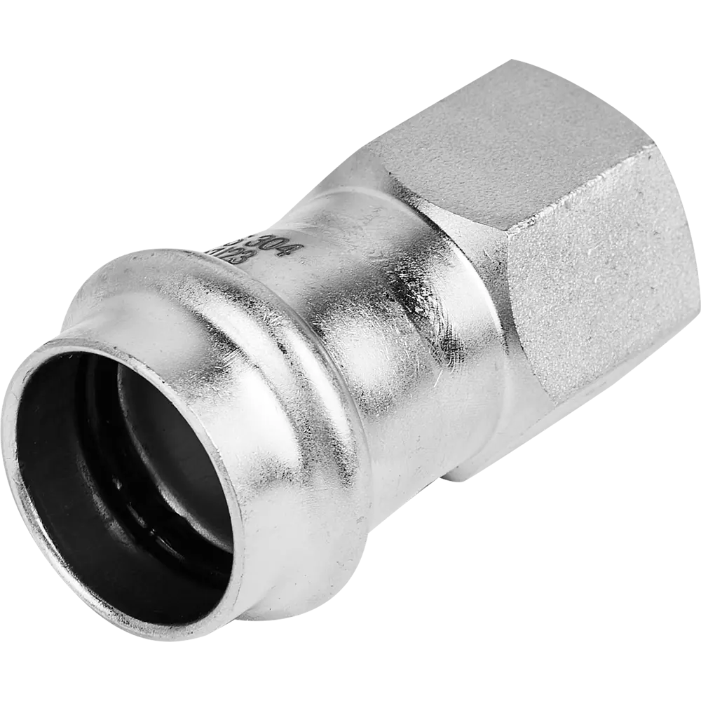 Муфта переходная Rommer 1/2"x22 мм ВПр-ВР нержавеющая сталь 88011259 STLM-2173569 