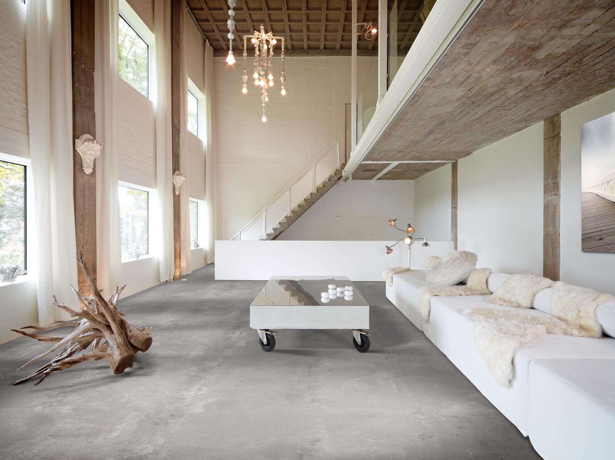 Противоскользящий виниловый пол с эффектом цемента BEAUFLOR Resitex ARCH-00134368