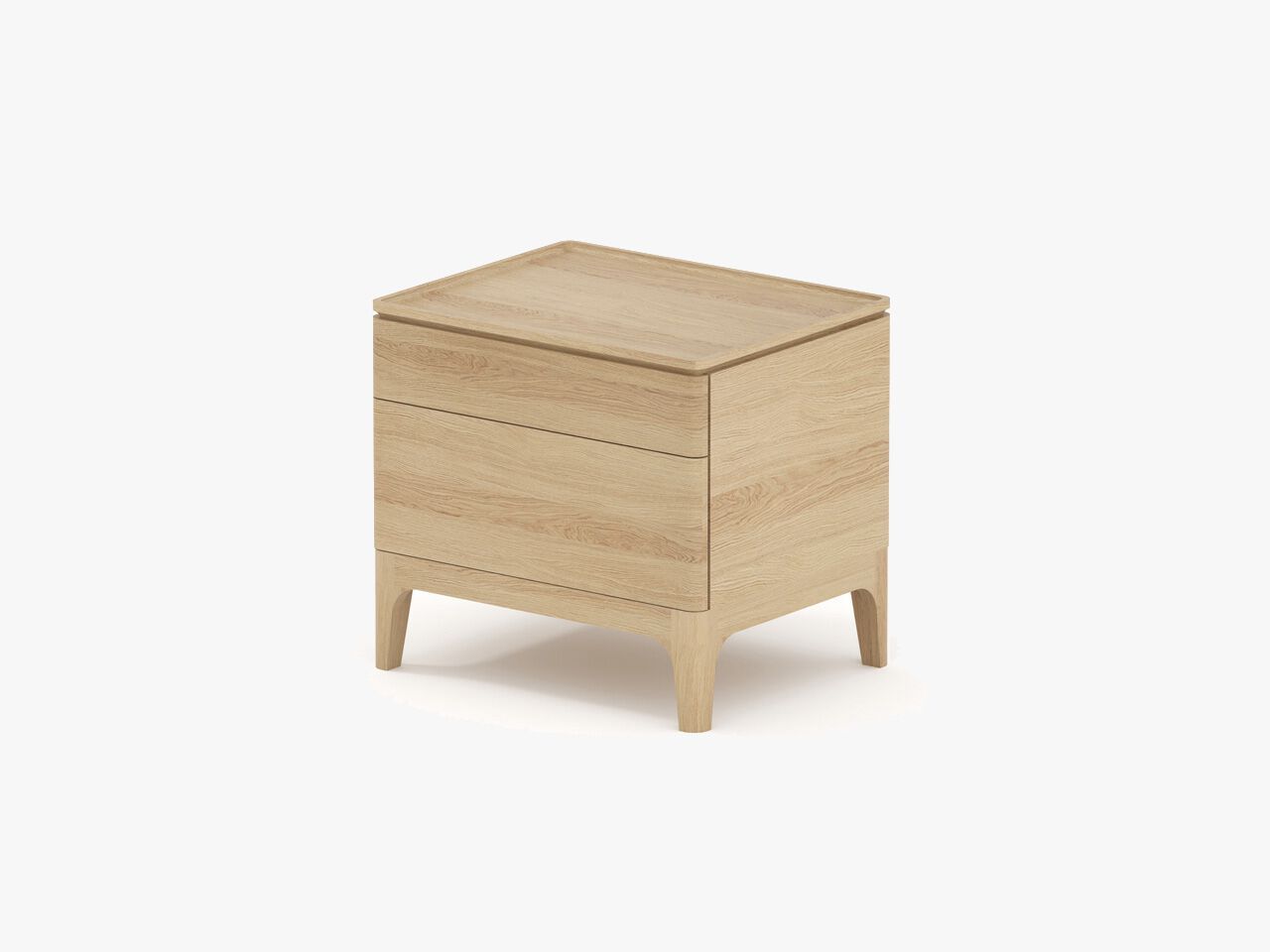 Прямоугольная тумбочка из массива дерева с ящиками Air Division ARCH-00138969