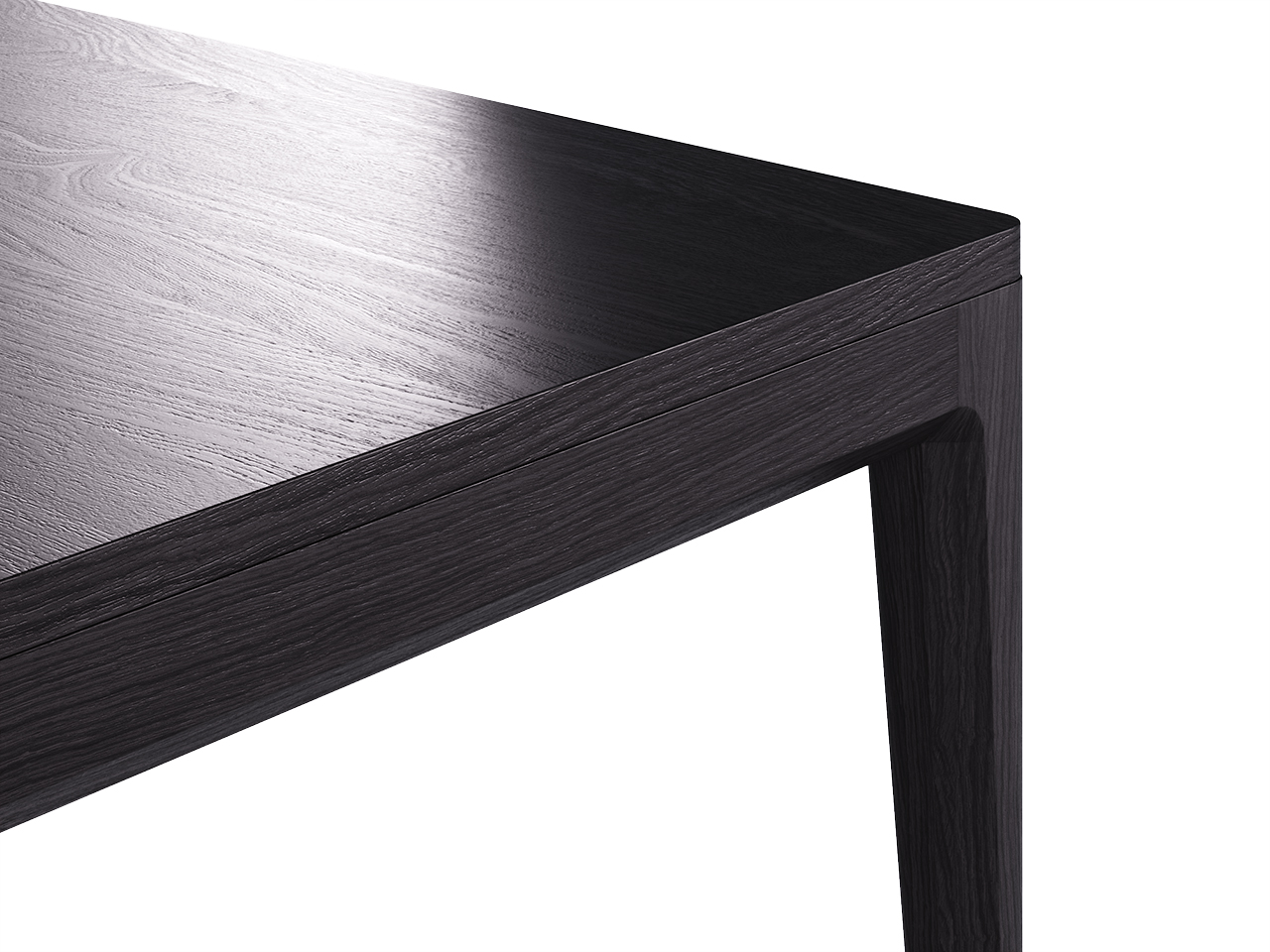 Журнальный столик прямоугольный 120 см черный дуб Case №4 THE IDEA  210102 Черный  - Вид №2