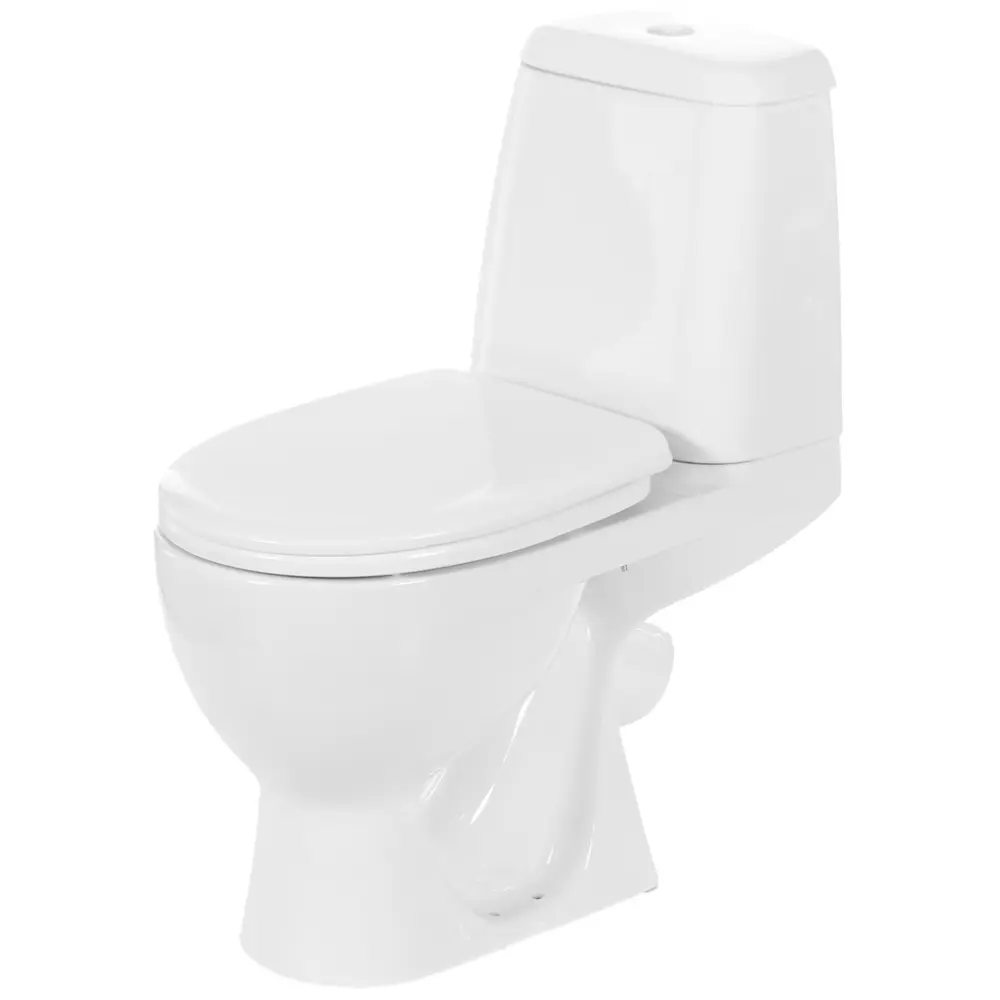 Унитаз-компакт Sanita Luxe L.Max косой выпуск двойной слив STLM-2145999