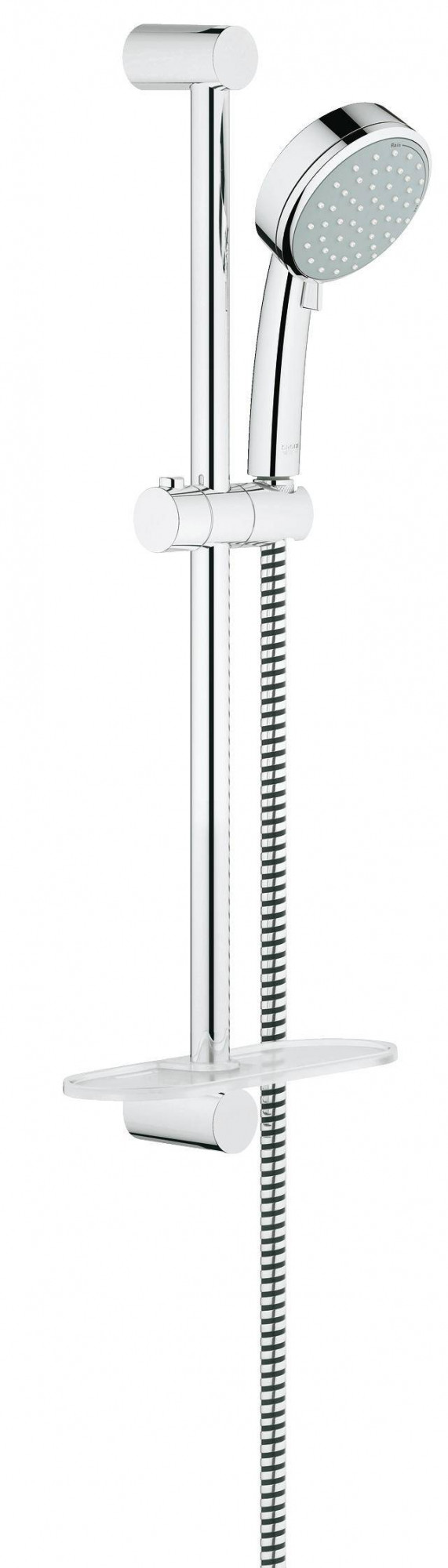 27928001 Душевой гарнитур с полочкой Grohe Tempesta Cosmopolitan хром