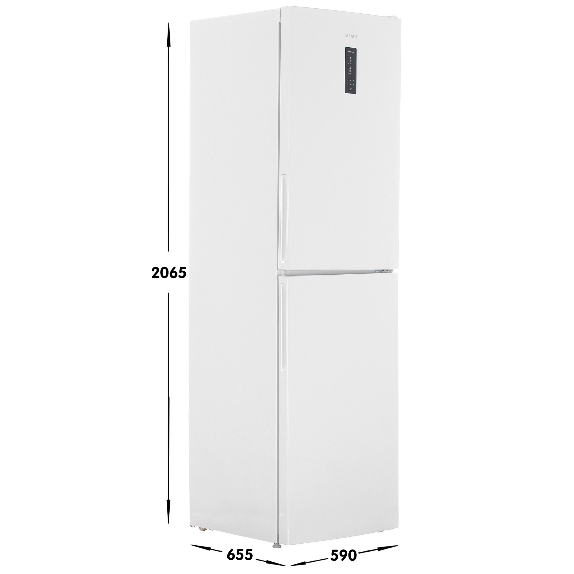 9031710 Холодильник с морозильником   ATLANT ХМ-4625-101-NL белый STDN-0137825 - Вид №6