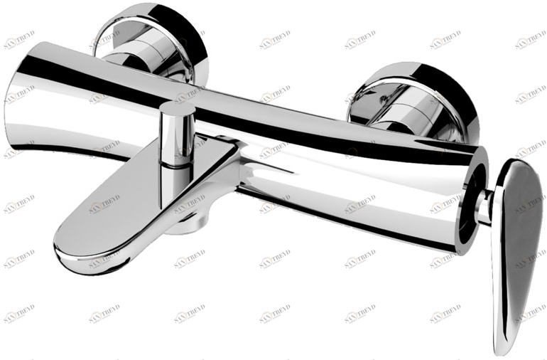 Fir Italia Смеситель для ванны наружный настенный из латуни Synergy open 93 9334000