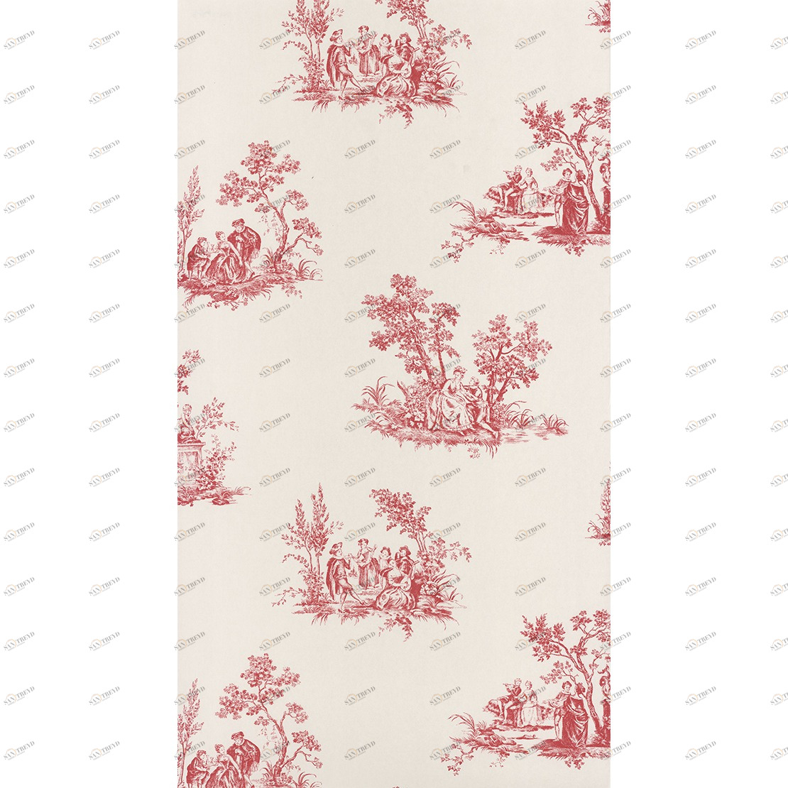 Рулон обоев FONTAINEBLEAU FONT81518102. Основа нетканый материал Casadeco