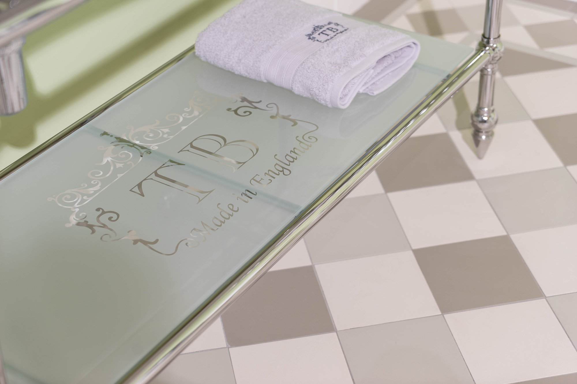 TB-HEL-483 Напольная раковина стоящая овальная Traditional Bathrooms  - Вид №2