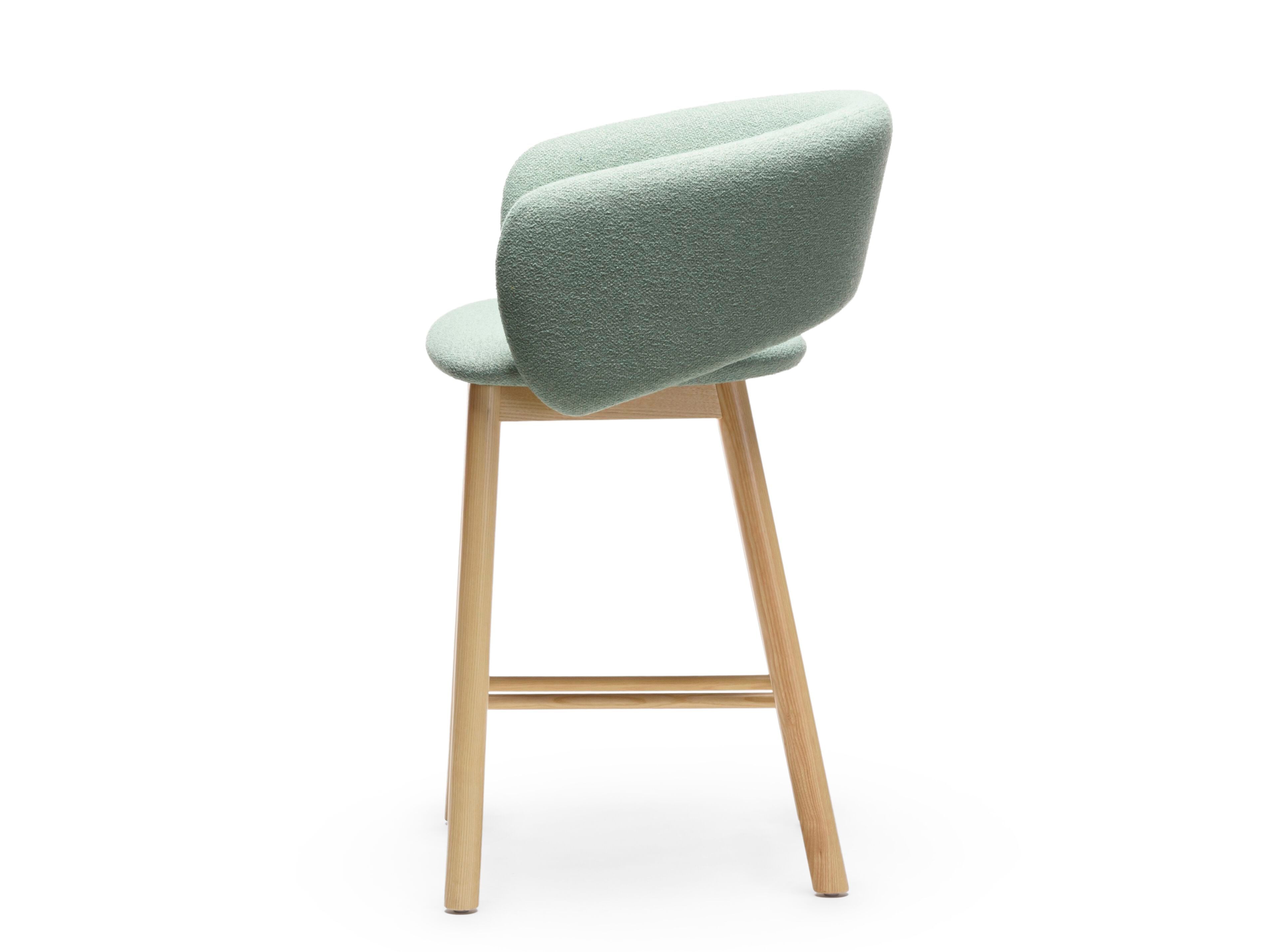 Тканевый стул с подлокотниками и спинкой CHAIRS & MORE Bel ARCH-00074984 - Вид №4