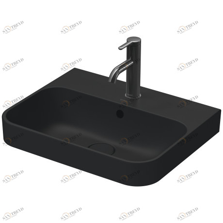 2360506160 Подвесная раковина настенная овальная Duravit Happy D.2 Plus