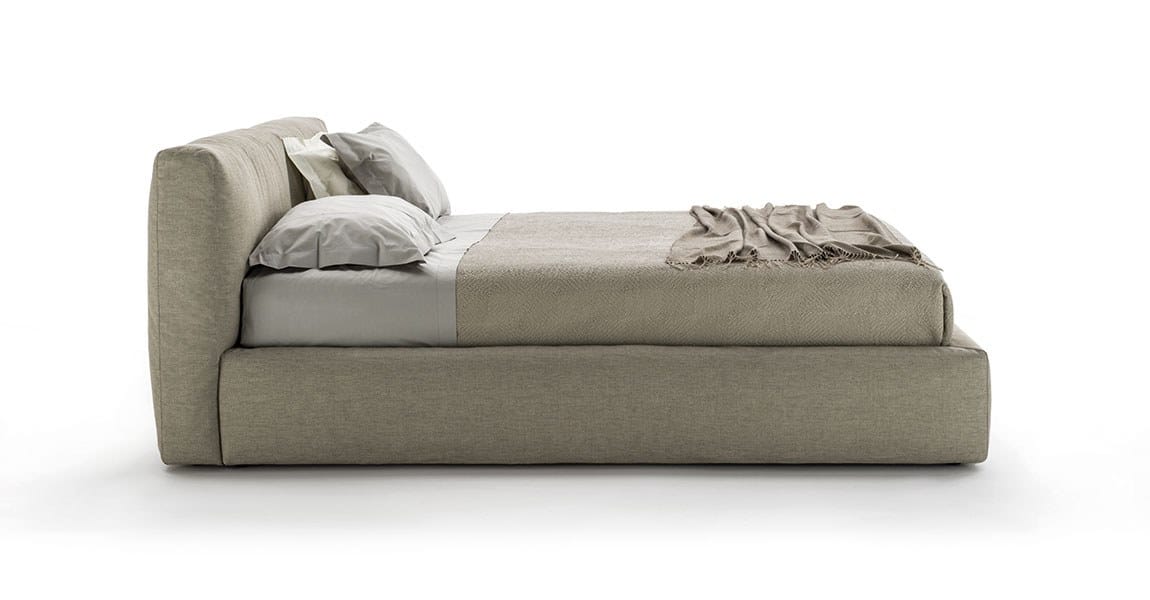 Тканевая кровать с мягким изголовьем Frigerio Купер ARCH-00023815 - Вид №2