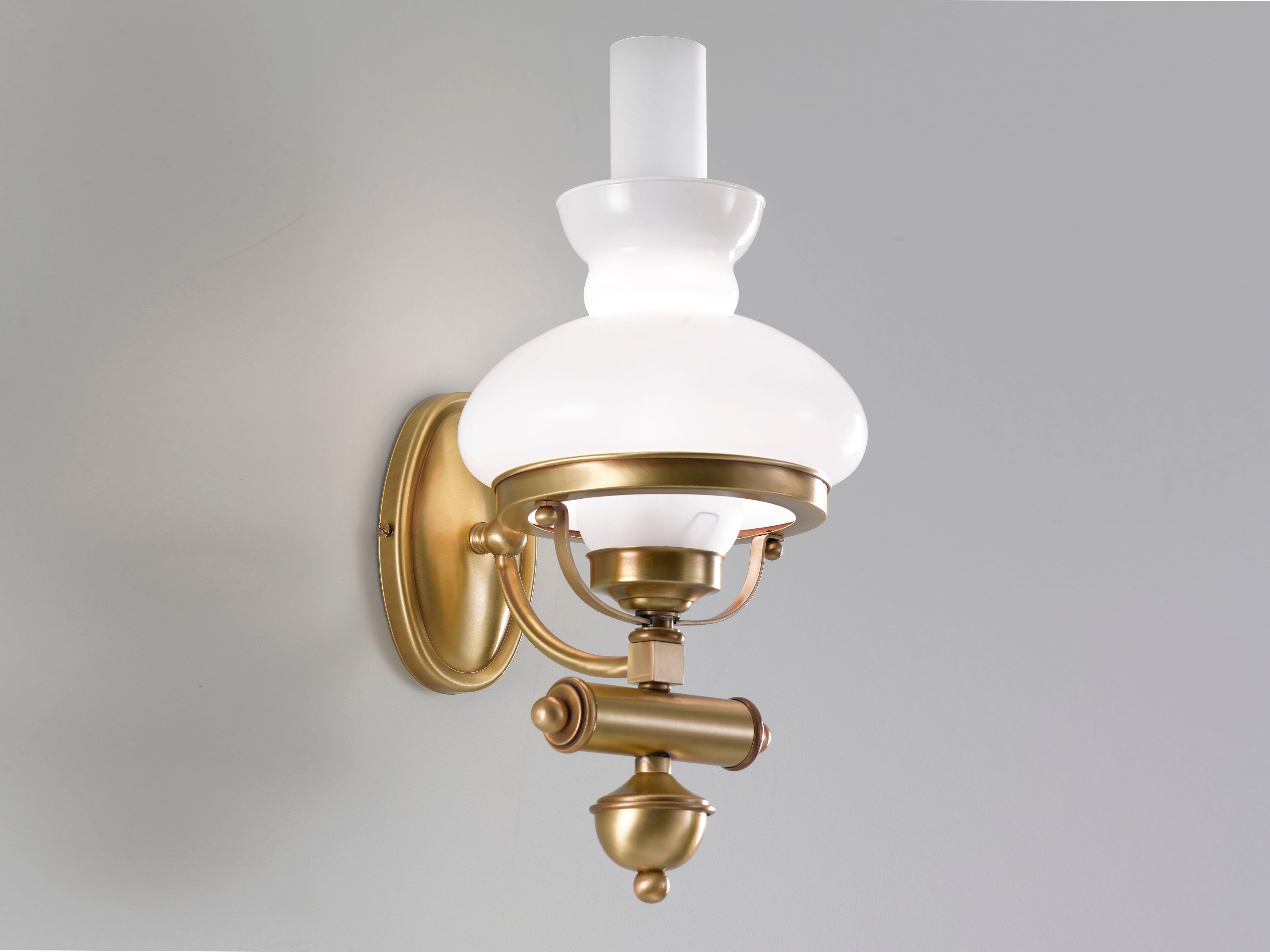 Настенный светильник из стекла и латуни Cremasco Illuminazione Венецианская традиция ARCH-00107731 - Вид №1