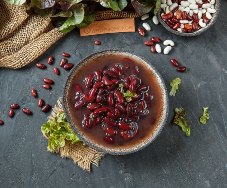 6094 Фасоль красная консервированная в рассоле Вкусляндия  - Вид №2