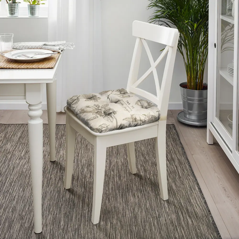 Сидушка с липучками Лимоны 40x35x6 см LINEN WAY STLM-2062098 - Вид №3