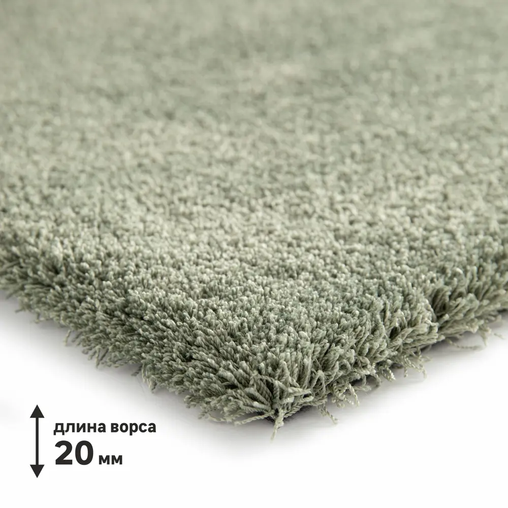Ковер полиэстер Tony Inspire 60x115 см цвет зеленый 83206088 STLM-2114190  - Вид №1