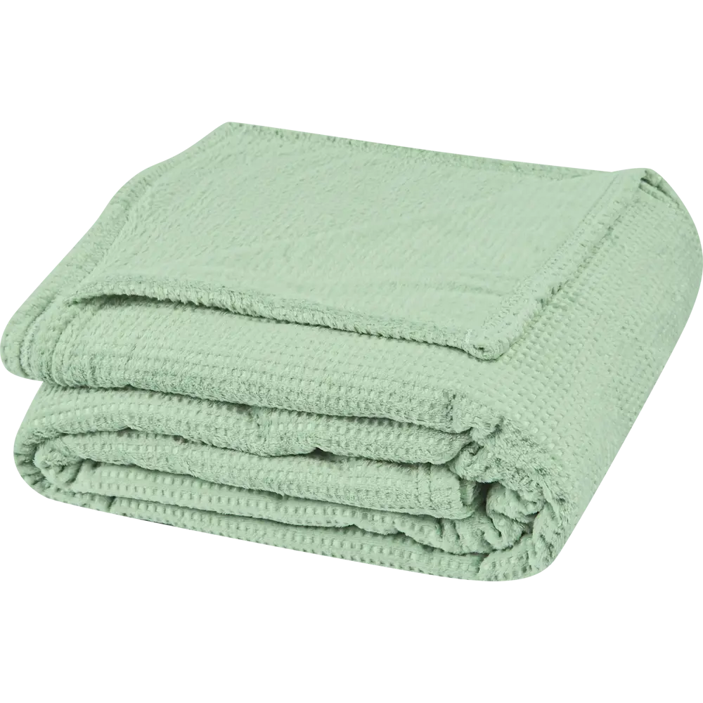 Плед Apontar 180x200 см велсофт цвет зелень СТОЛИЦА ТЕКСТИЛЯ STLM-2180254