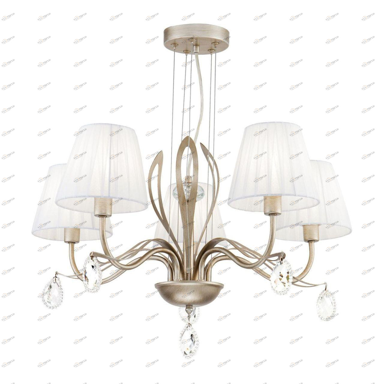 Подвесная люстра Freya Nicol FR2015PL-05S FREYA NICOL 220549 Белый