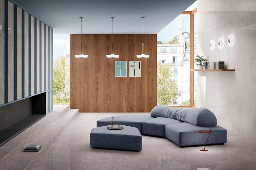 Marca Corona Настенная / напольная плитка из керамогранита с эффектом мрамора Foyer sun-id-1382487 - Вид №3