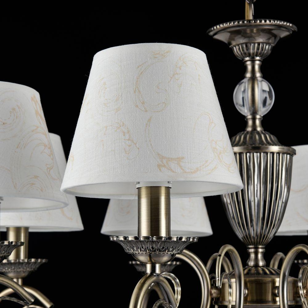 Подвесная люстра Freya Brossard FR2904-PL-08-BZ FREYA ДИЗАЙНЕРСКИЕ, BROSSARD 186727 Белый  - Вид №3