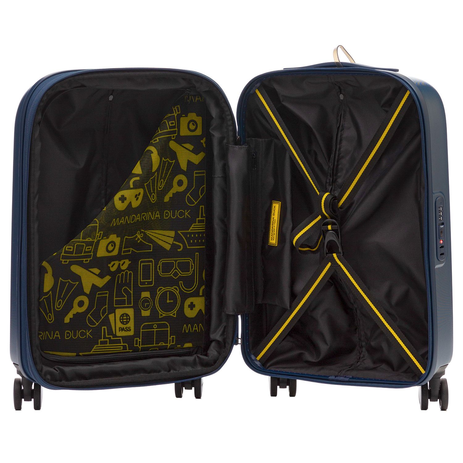 SZV34-23E Чемодан SZV34 Expandable Small Trolley Mandarina Duck Logoduck+  - Вид №2