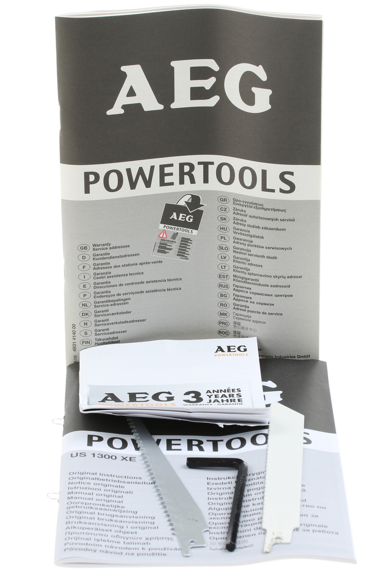 Сабельная пила AEG US 1300 XE 1064720 STDN-0151875 - Вид №6