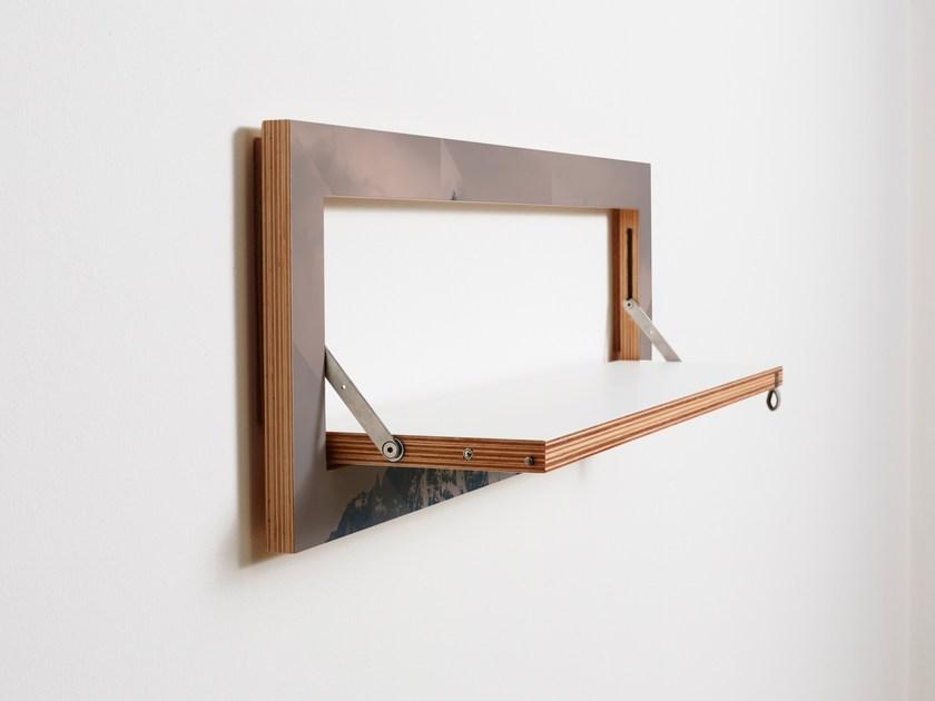 AMBIVALENZ Складная фанерная полка Fläpps shelf 80×27-1 Fl060047 - Вид №1
