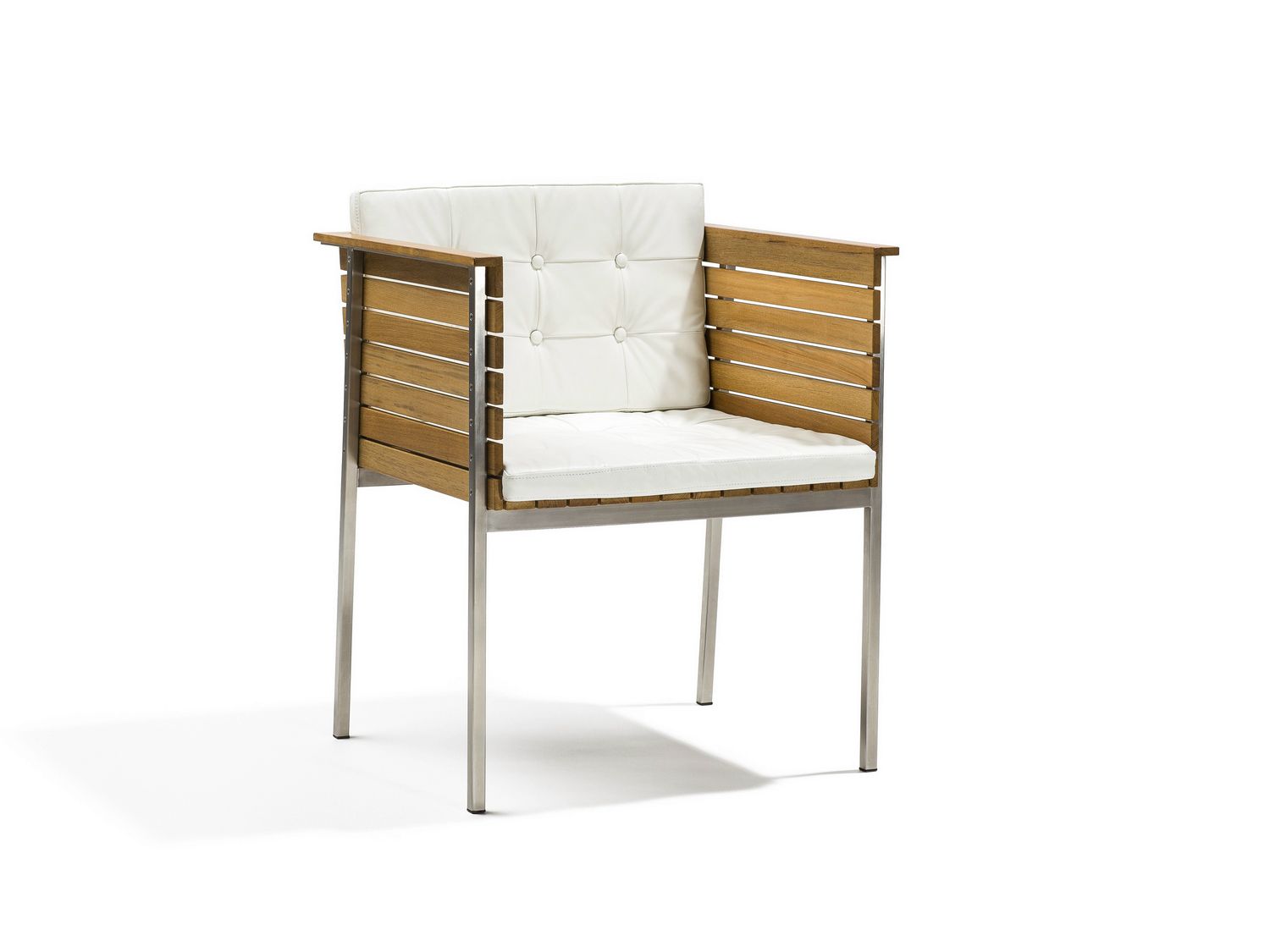 Садовое кресло из тикового дерева с подлокотниками Skargaarden Häringe ARCH-00152221 - Вид №13