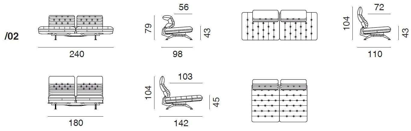 de Sede Кожаный диван с тафтингом sun-id-1375088 - Вид №11