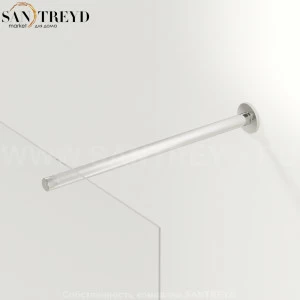 Держатель FLAT D белый. Размеры: длина с 70 до 100 см