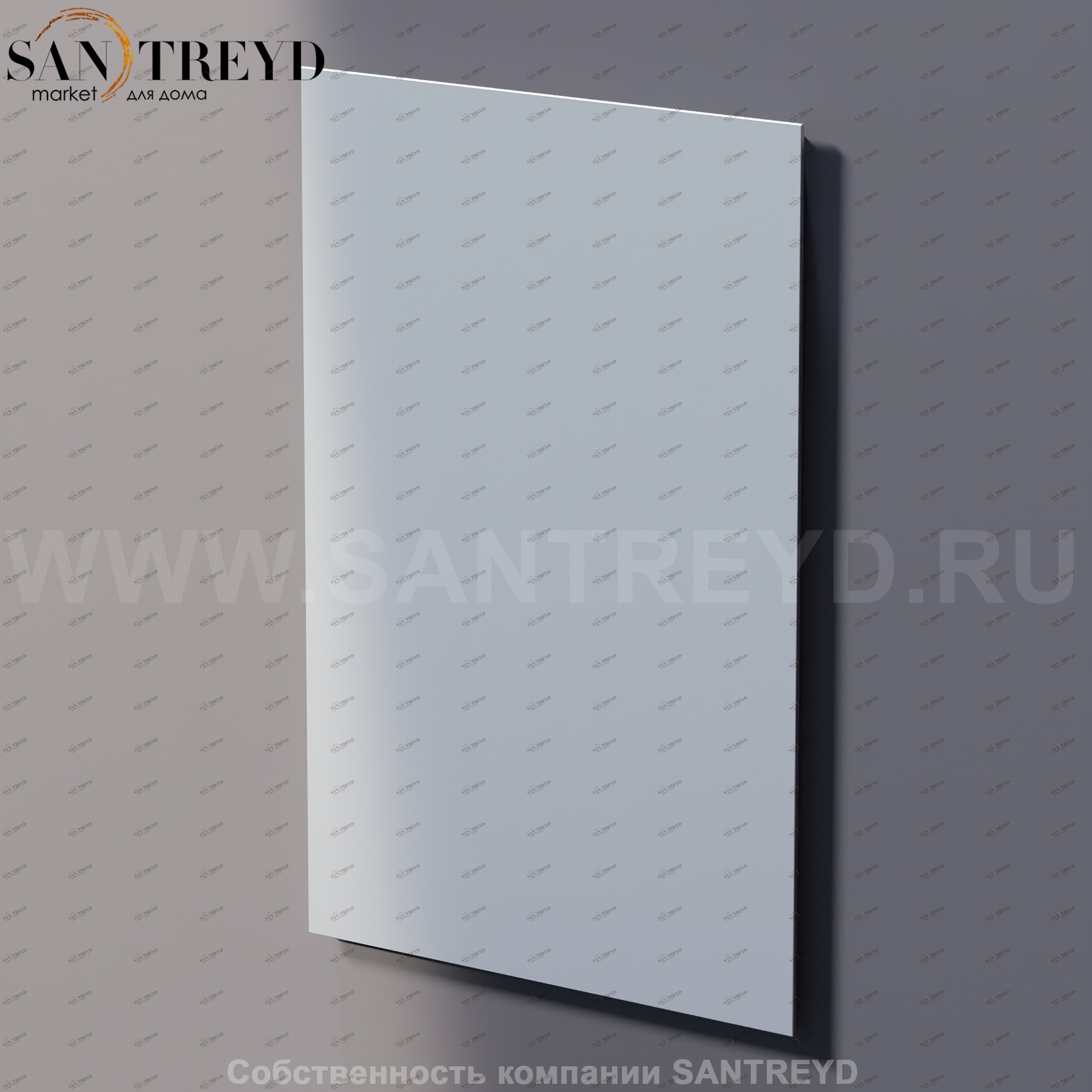 Agape NUDO Прямоугольное вертикальное зеркало: длина 80 см, высота 120 см ASPE1280V