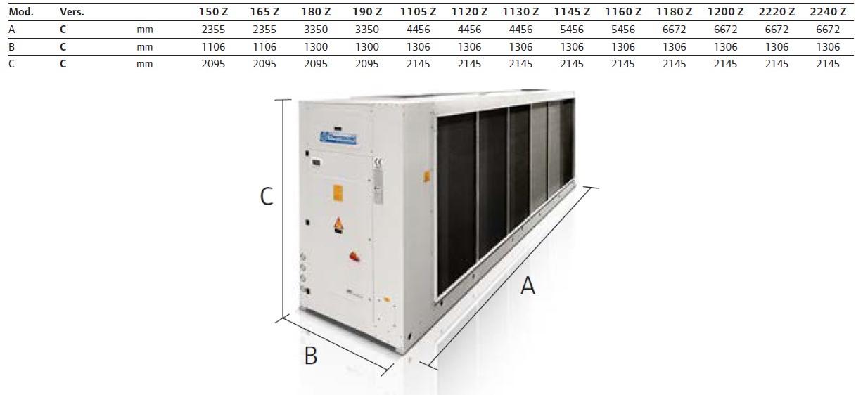 Thermocold Чиллер воздух / вода Awc sun-id-1391584 - Вид №1