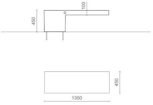 Metalco Скамейка из композитного материала sun-id-1406731 - Вид №3