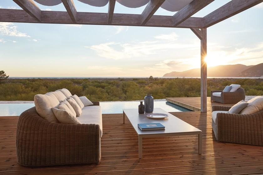 MANUTTI Низкий садовый стол из сайлстоуна® Quarto sun-id-1460382 - Вид №3