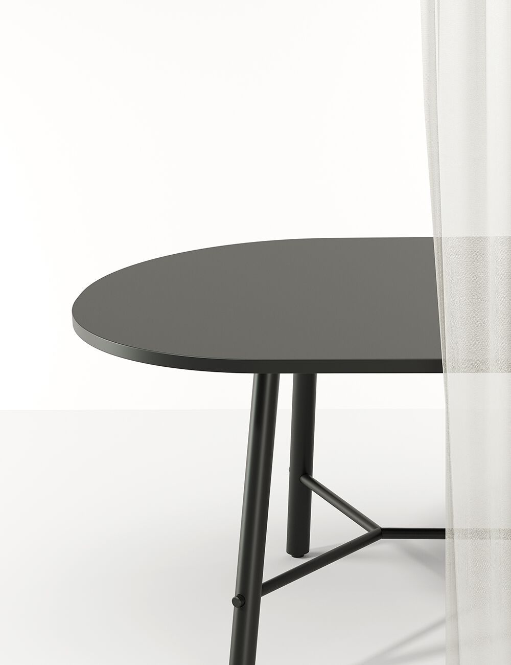 Овальный стол с дубовой столешницей Infiniti Record Living ARCH-00113564 - Вид №2