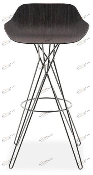 Poliform Высокий табурет на жердочке с подставкой для ног sun-id-1452310