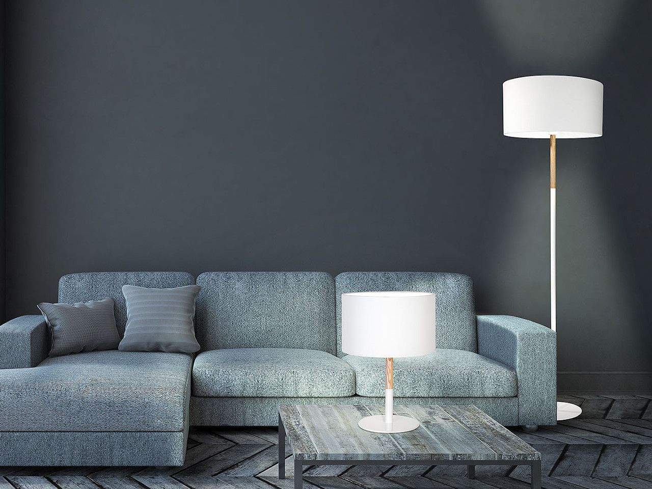 Ткань настольная лампа Valaisin Grönlund Haag ARCH-00127104 - Вид №6