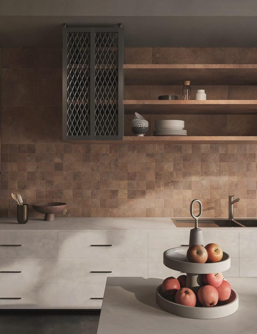 Ceramiche Caesar Стены / напольная плитка из керамогранита под металл sun-id-1449017 - Вид №7