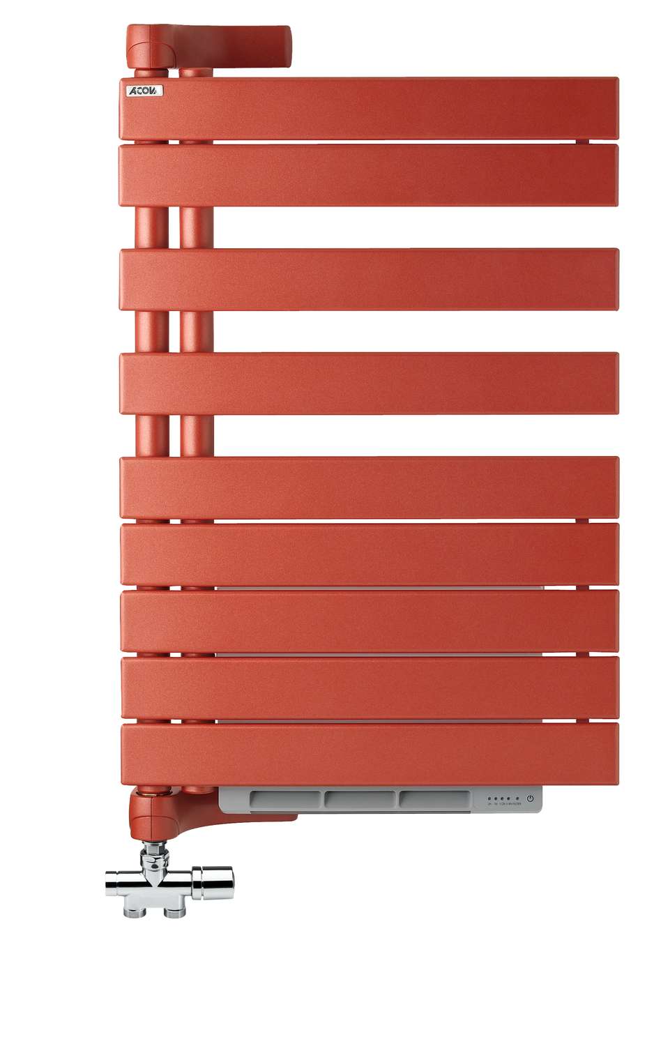 Водяной радиатор XRL128-055IFS Régate Twist +Air, pivot à gauche (Avec soufflant) Acova 1280  - Вид №1