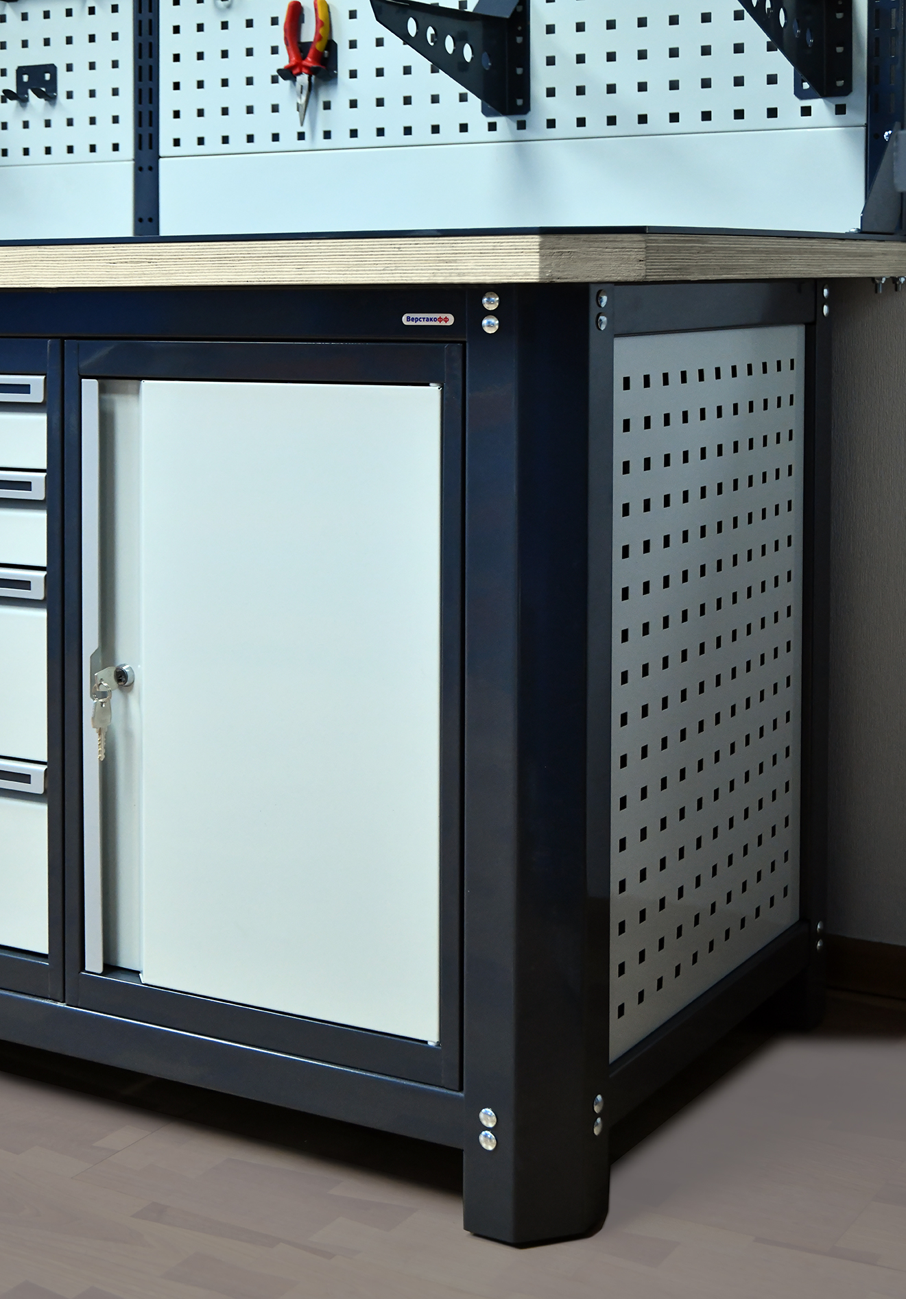 Верстак слесарный MCN 1552.S7L6-2F Верстакофф 111136 - Вид №2