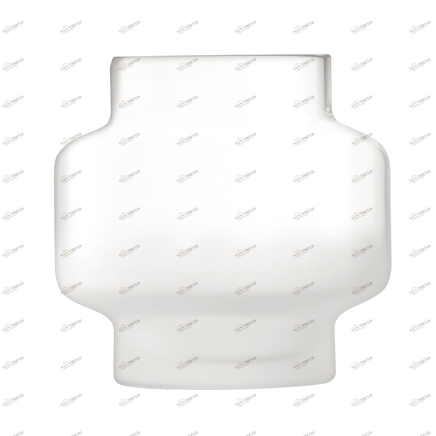 Ваза стеклянная белая 19 см Mist LSA INTERNATIONAL - 00-3880711 Белый 