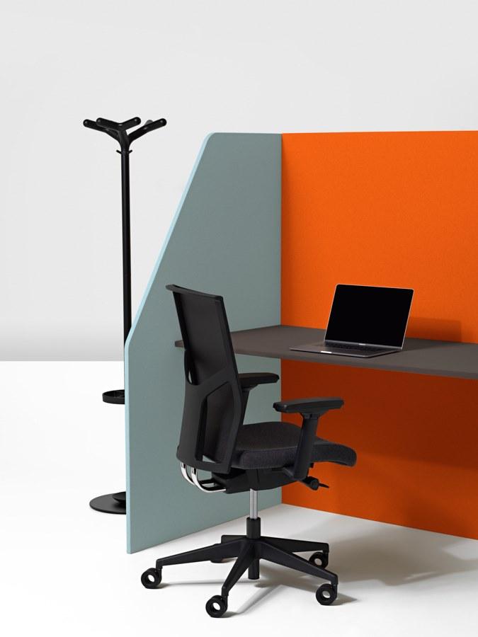 Diemme Кресло руководителя из полипропилена с 5-ю спицами и подголовником Fit sun-id-1429702 - Вид №4