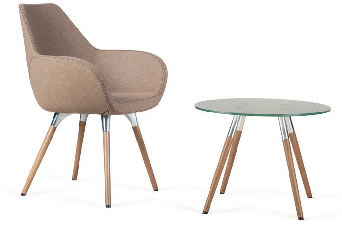 profim Журнальный столик из стекла восьмиугольной формы Sv, sw & sf sun-id-1500537 - Вид №1