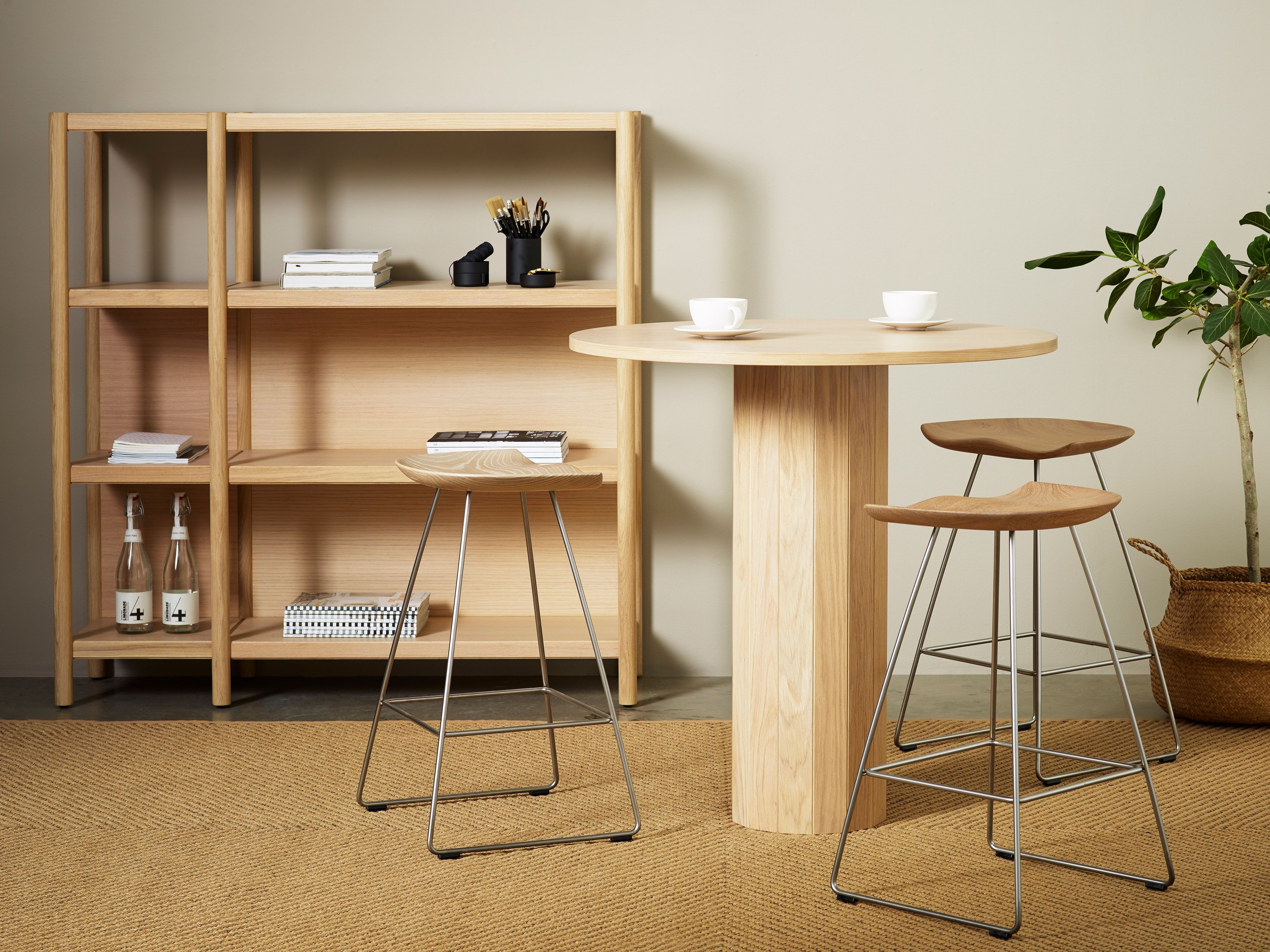 Высокий стул из массива дерева Karl Andersson KAZ ARCH-00081022 - Вид №4