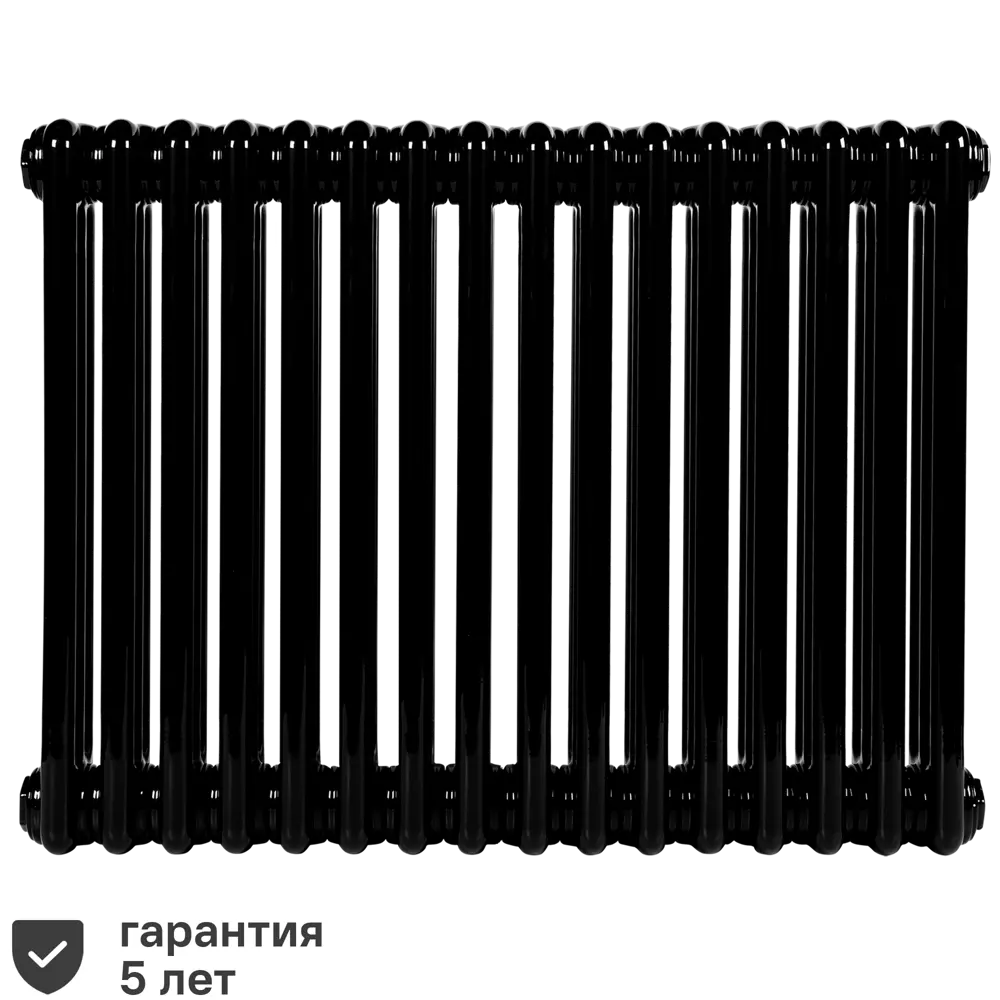 Радиатор трубчатый Irsap Tesi RT305651610A430 500/100 16 секций боковое подключение сталь черный STLM-2025921