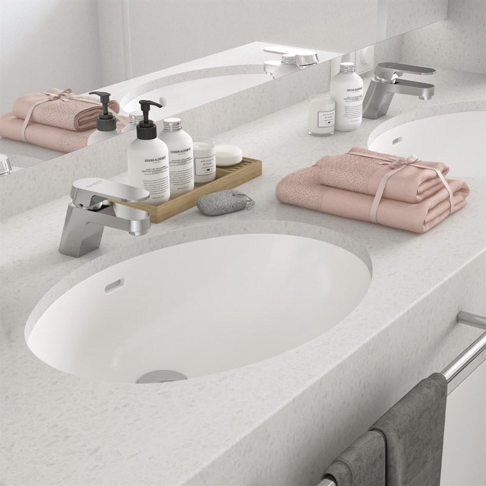 Встраиваемая снизу раковина  Sanitana ANADIA  53 S10060630500000 ( ANLE2 )  - Вид №3