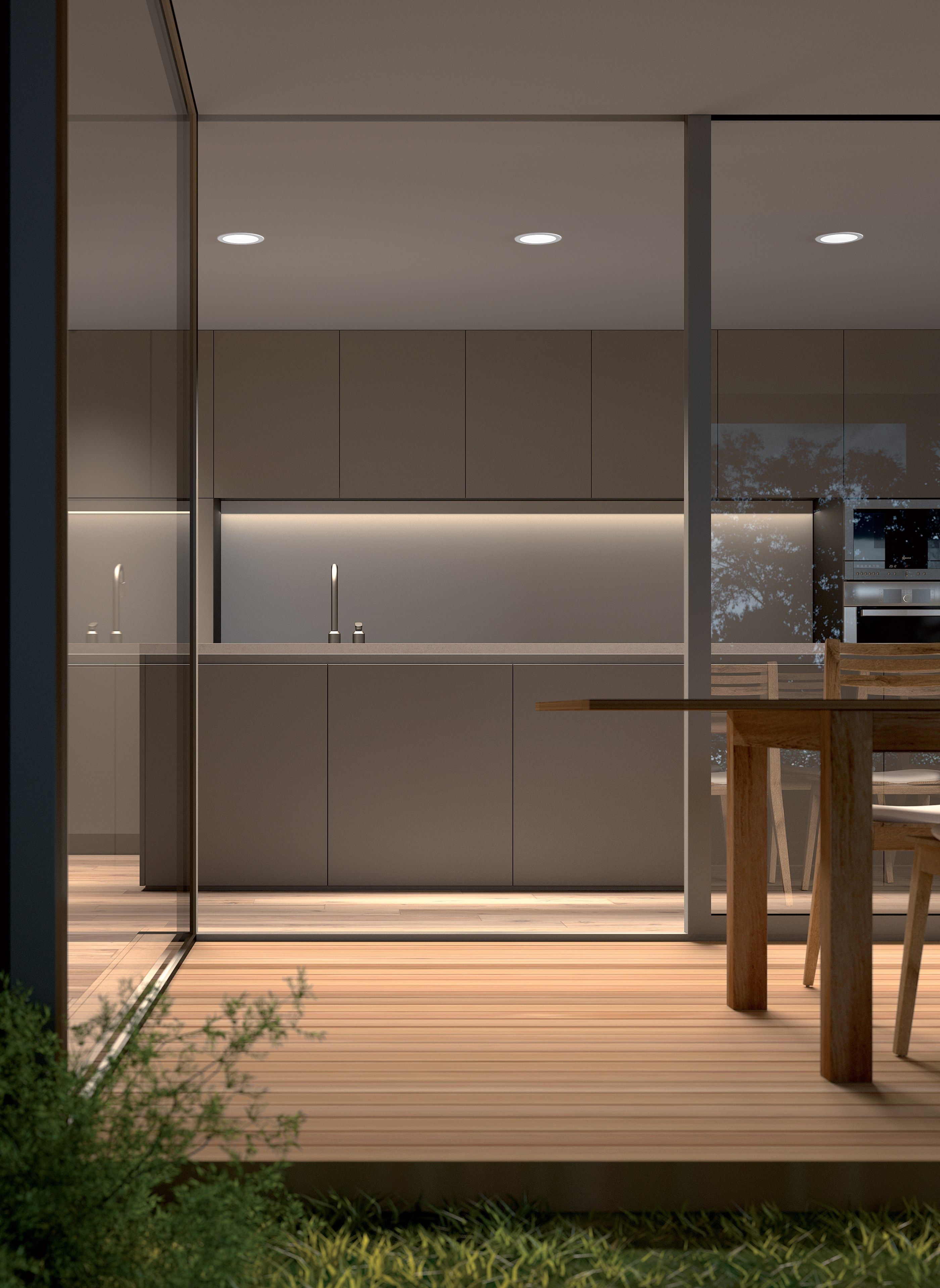 Круглый светодиодный светильник LedsC4 VEO ARCH-00135446 - Вид №2