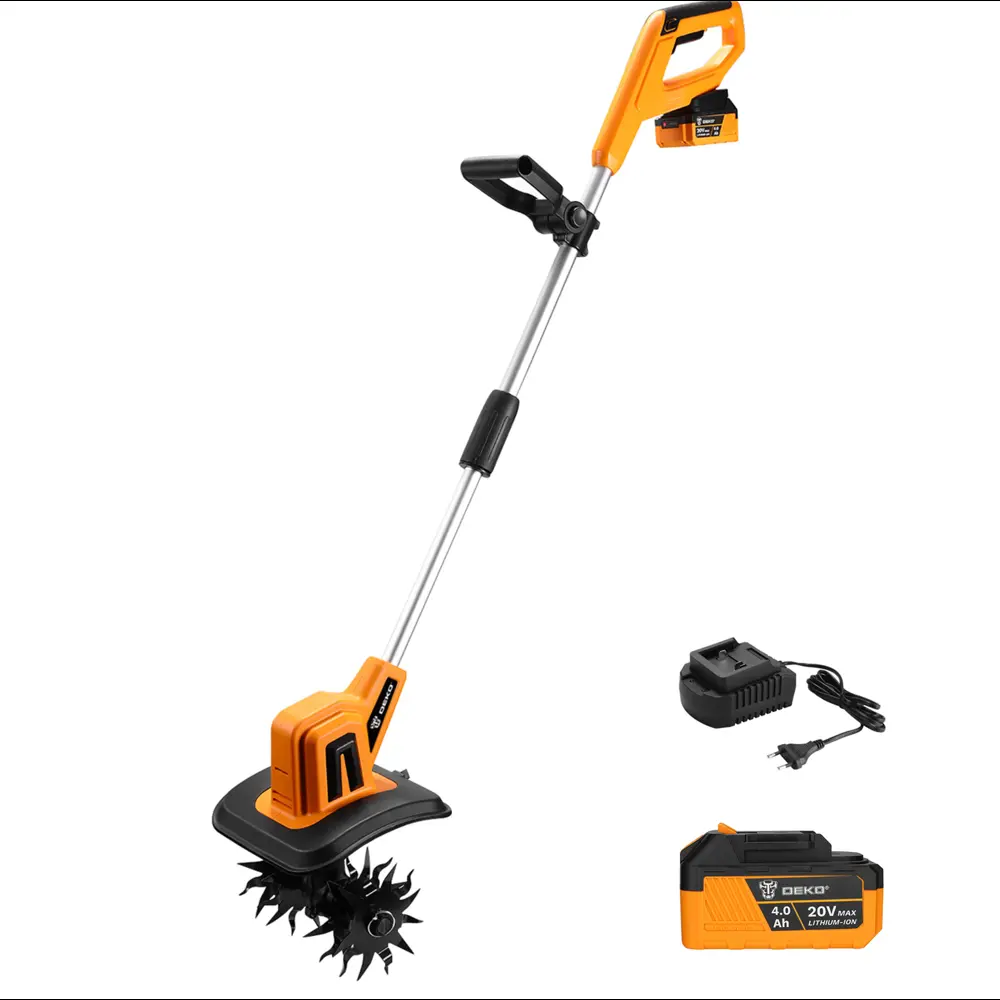 Культиватор аккумуляторный Deko DKET20V 20 В Li-Ion 1x4 Ач STLM-2063537